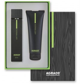 AGRADO SET BOX MAN EDT 100 мл. + BATH GEL - Подарок 2 вида, Код: 5886,87