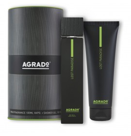 AGRADO SET TUBE MAN EDT 100 мл. + BATH GEL - Подарок 2 вида, Код: 5888,89