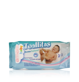 AMALFI BABY WIPES FLOW - Влажные салфетки детские 100 шт Код: 2551