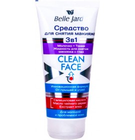 BELLE JARDIN Clean Face Снятие макияжа 3 в 1-м 200 мл.