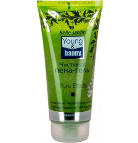 BELLE JARDIN YOUNG & HAPPY гель для лица+пена, 200 мл.