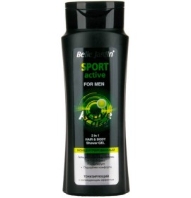 BELLE JARDIN For Men гель для душа, + шампунь, 420 мл. 3 вида, 