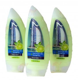 BELLE JARDIN SHOWER GEL шампунь, 2 в 1-м. 4 вида, 300 мл.