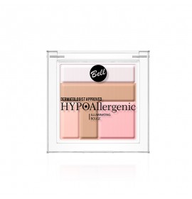 BELL HYPOAllergenic Illuminating Rouge- румяна 5 цветов 01-03