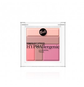 BELL HYPOAllergenic Illuminating Rouge- румяна 5 цветов 01-03
