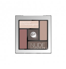 BELL HYPOAllergenic Nude Eyeshadow - тени для глаз 5 цветов Set 1.2.3.4