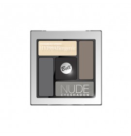BELL HYPOAllergenic Nude Eyeshadow - тени для глаз 5 цветов Set 1.2.3.4