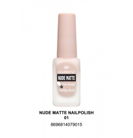 GABRINI Nude Matt лак для ногтей, 13 мл. 10 цветов