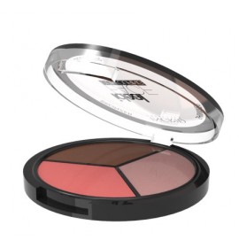 INGRID IDEAL FACE пудра+румяна+контур для лица